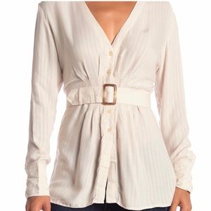 Free People Back in the Spotlight Shirt, NWT!